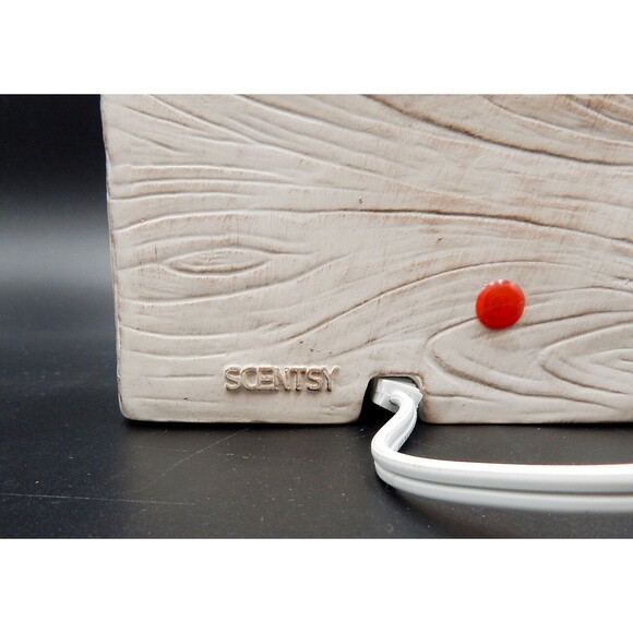 Scentsy Wherever I'm With You Home Wood Element Ceramic Wax Warmer - Picture 5 of 8